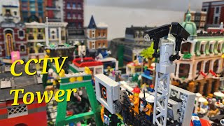 Now and Next in the Lego City 18 - Adding a CCTV Tower and railway end stops to the Lego City