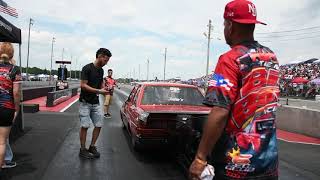 Pan American Nationals 2019 Big Boy Racing 2JZ corolla 6.70 @211 mph