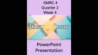 GMRC 4 Matatag Curriculum Powerpoint Presentation Quarter 2 Week 4 #grade4matatag #grade4 #ppt