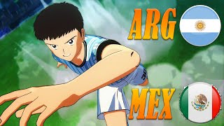 Argentina vs Mexico | World Cup in Captain Tsubasa: Rise Of New Champions