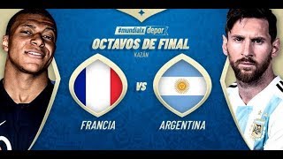 Argentina Vs Francia REACCION (GOLES) Fracaso Argentino