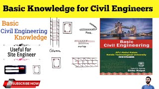 Some Basic Knowledge For Civil Engineers | Most important point you must know | information for site