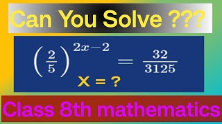 Nice Exponential Equations Math Simplification|Can You Solve? 🔥🔥❓