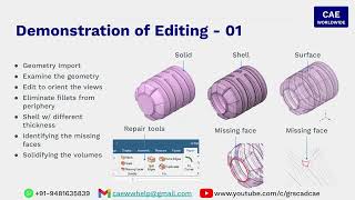 ANSYS Complete Course | 07. Spaceclaim Geometry Cleanup