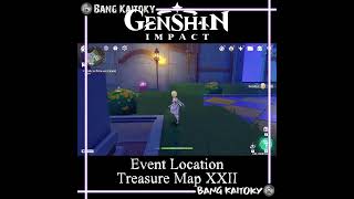 Treasure Map 22 - Location: Summertide Scales and Tales Event | Genshin Impact