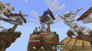 Challenge no sword on skywars |Cubecraft bedrock edition