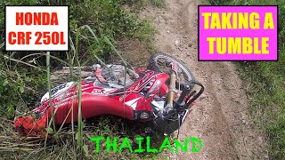 "CRF TAKES A TUMBLE”  |  NEW JUNGLE TRAIL  |  THAILAND