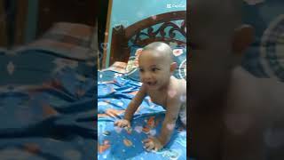 আয়মানের প্রথম হামাগুড়ি(Ayman's first crawl) #cutebaby #viral #cute #shorts #youtubeshorts #short