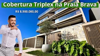 Cobertura Triplex no Edifício Square Hobus na Praia Brava