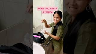 When you marry a Filipina - wala yang sinasayang 😂 | Who can relate?