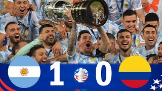 Argentina 1 x 0 Colombia ● Melhores Momentos Final da Copa America 2024