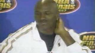 1997 NBA Finals - Michael Jordan Press Conference After Game 1