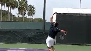 Ivo Karlovic Serve slow motion mp4