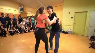 Jerry and Polina demo Zouk in San Francisco