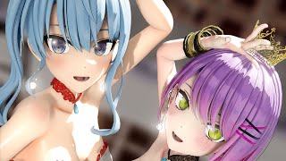 【MMDホロライブ】星街すいせい 常闇トワで Red Velvet 『Queendom』 【紳士向け】