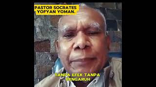 Analisa Pastor Socrates Sofyan Yoman Teradap Personal Politics Kejahatan Negara Teradap Orang Papua.