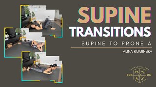 SUPINE TRANSITIONS - Supine to Prone A - aka ‘Hair Slick’