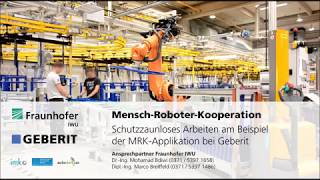 Mensch-Roboter-Kooperation bei Geberit