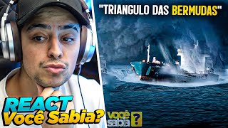 LOUD CORINGA REAGINDO AO VOCÊ SABIA "TRIANGULO DAS BERMUDAS"