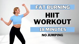 🔥18 Min LOW IMPACT HIIT🔥FAT BURNING CARDIO & TONING🔥ALL STANDING🔥NO JUMPING🔥NO REPEAT🔥