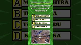 Famous Airports  ✈️  Of India {PART 2} / #gk #competitive #govtjobs