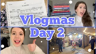 Beginning of Vlogmas and December TBR 🎄 Vlogmas Day 2