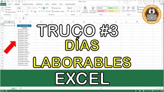 TRUCO #3 EXCEL - Días Laborables