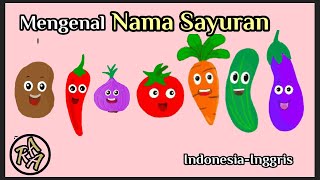 Nama-nama Sayuran Indonesia Inggris