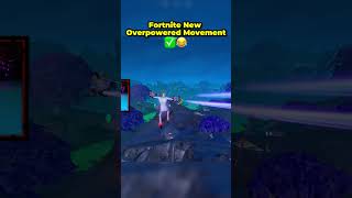 New Overpowered Movement GLITCH #fortnite #shorts