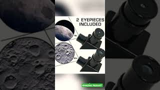 NASA Lunar Telescope for Kids – Capable of 90x Magnification, Includes Two Eyepieces #short #shorts