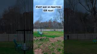 Disc Golf Ace!! 123 footer with Mako 3!