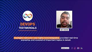 Sri Vamsi | DevOps Certification Course Review