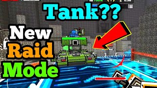 Testing TANK in Pixel Gun 3D | Raid Mode in NEW Clan Mode PG3D