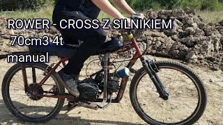 Rower - Cross Z SILNIKIEM 70cm3 4t CZ.1