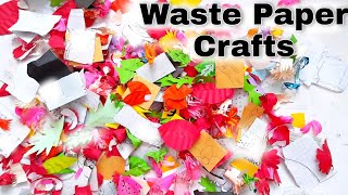 3 Wall Decor Ideas With Waste Small Papers | Best Out Of Waste | Paper Craft Ideas |  Doody Craft