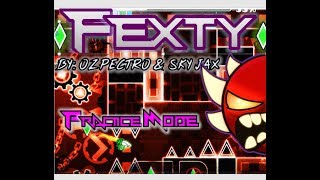 Geometry Dash| "FEXTY" [EXTREME Demon] By Sky Jax (Practice Mode)