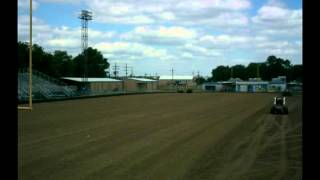 Vandebilt Catholic football game field planting 1