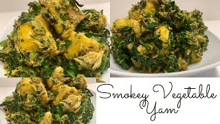 How To Prepare Yam And Green Vegetables