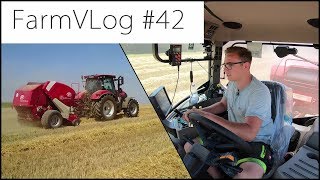 FarmVLOG#42: STROH PRESSEN mit dem MAXXUM 145 ActiveDrive 8