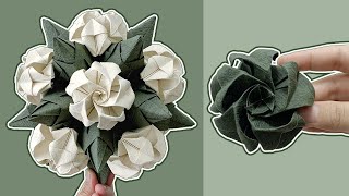 Origami Flower | 摺紙花球教學 - 摺紙花方法（2/2）