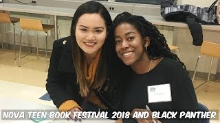 NOVA TEEN BOOK FESTIVAL 2018 AND BLACK PANTHER | Vlog