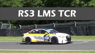 Audi RS3 LMS TCR Sound on Track Action