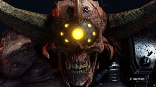 DOOM Eternal Doom Hunter boss fight (normal difficulty)