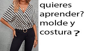 blusa para todas las edades molde y confeccion