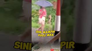 Sini nampir dulu mba #funny #shorts #trending #ngakak