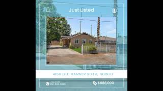 4168 Old Hamner Road, Norco | JUST LISTED