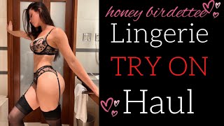 Honey Birdette Lingerie Try On Haul 2022