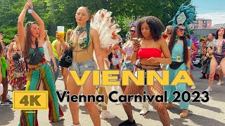 Vienna Carnival July 2023 4k HDR: A Vibrant Fusion of Cultures #carnival #dance #music