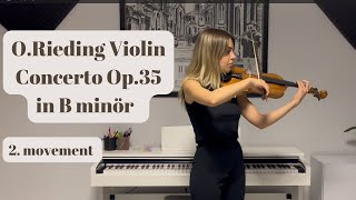 O. Rieding Violin Concerto Op.35 in B minör ( 2. movement )