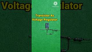 Transistor As Voltage Regulator |Diy Project |#Transistor #shorts #trending |@Shaktitechshakti